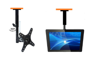 13"- 27" Uyumlu, LCD Tavan Askı Aparatı Teleskopik 