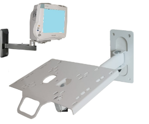 Duvar Tip Sağ/Sol Hareketli Hasta Başı Medikal Cihaz Askı Aparatı
