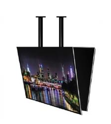  55" 60" 65" 75" 85" Uyumlu, LCD Çift Bağlantılı Tavan Askı Aparatı 150 cm