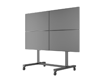 65" 75" Arası 2 x 2 Video Wall Çoklu Monitör İzleme Stantları