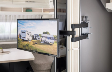 13"- 49" Hareketli ve Katlanabilir Duvar Köşe Tipi, TV Askı Aparatı