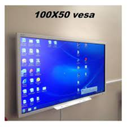 55" 75" 85" 96" Duvar Tipi İnteraktif Yazı Tahtası Yükseklik Ayarlı Endüstriyel Lcd Askı Aparatı