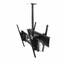 37"-55" 65" 75" Arası / LCD Tavan Askı Aparatı 2li Sistem 100 cm