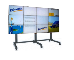 27" 55" Mounted Video Wall 3 x 4 Solutions Çoklu Monitör İzleme Standları