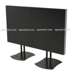 32" 55" Mounted Video Wall 2 x 2 Solutions Çoklu Monitör İzleme Standı